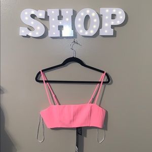 White Fox crop top